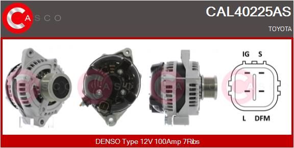 CAL40225AS CASCO Генератор