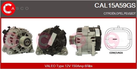 CAL15A59GS CASCO Генератор