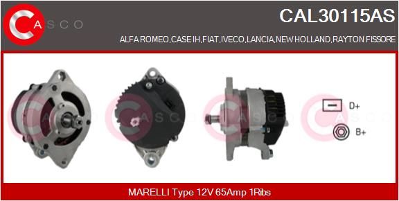 CAL30115AS CASCO Генератор