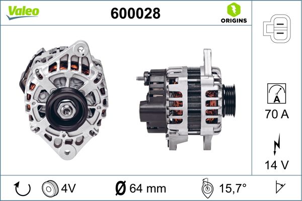 600028 VALEO Генератор