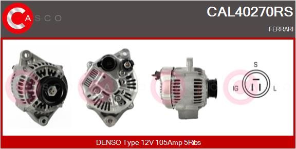 CAL40270RS CASCO Генератор