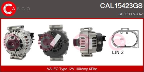 CAL15423GS CASCO Генератор
