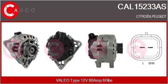 CAL15233AS CASCO Генератор