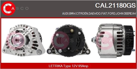 CAL21180GS CASCO Генератор