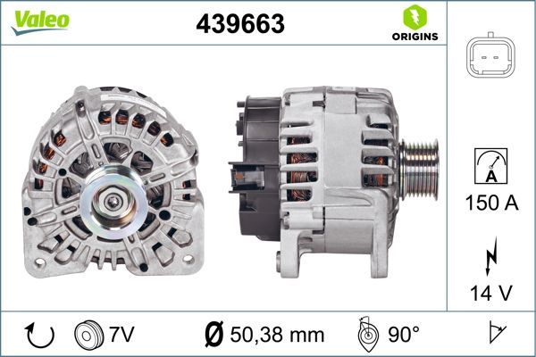439663 VALEO Генератор