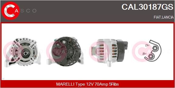 CAL30187GS CASCO Генератор