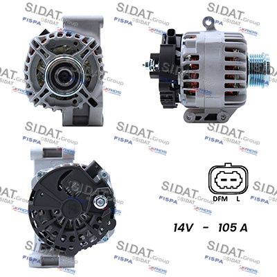 A12DE0051A2 SIDAT Генератор