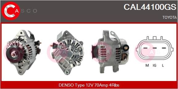 CAL44100GS CASCO Генератор