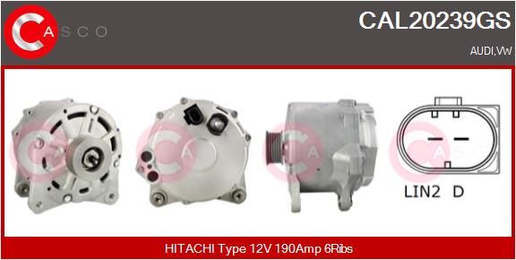 CAL20239GS CASCO Генератор