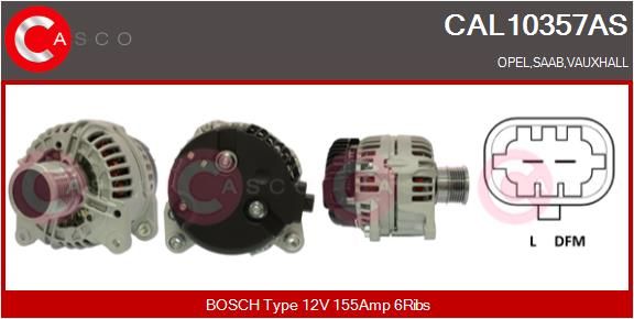 CAL10357AS CASCO Генератор
