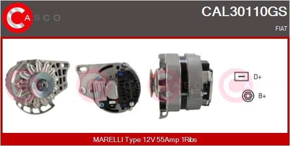 CAL30110GS CASCO Генератор