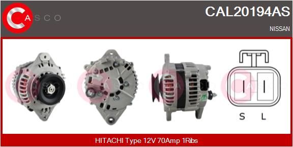 CAL20194AS CASCO Генератор