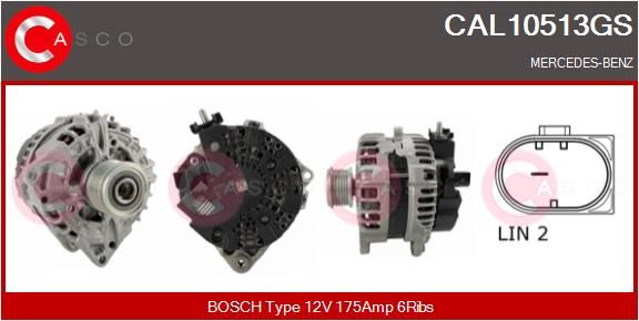 CAL10513GS CASCO Генератор