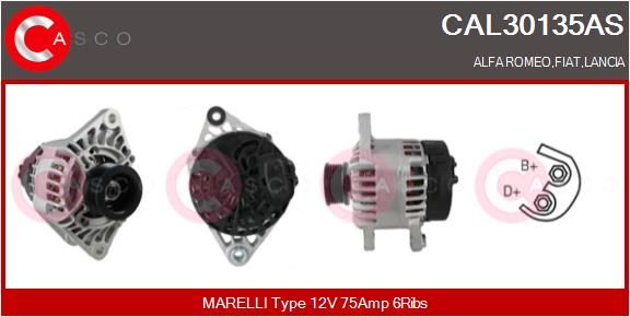 CAL30135AS CASCO Генератор