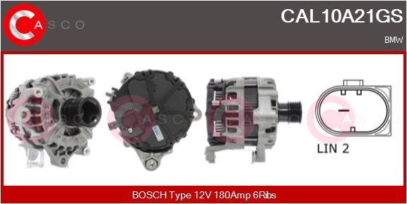 CAL10A21GS CASCO Генератор
