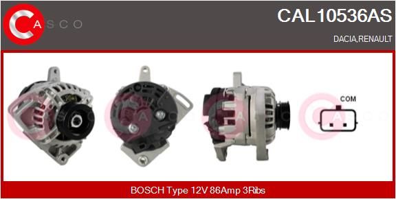 CAL10536AS CASCO Генератор