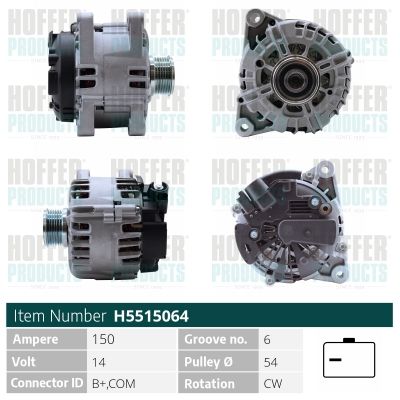 H5515064 HOFFER Генератор