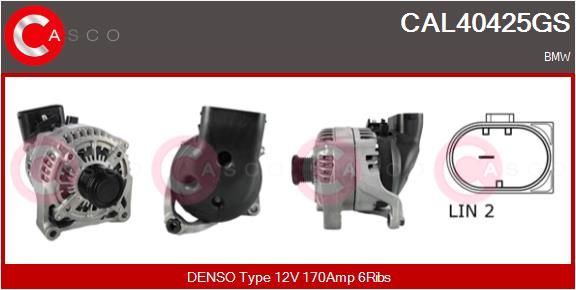 CAL40425GS CASCO Генератор
