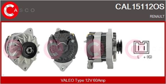 CAL15112OS CASCO Генератор