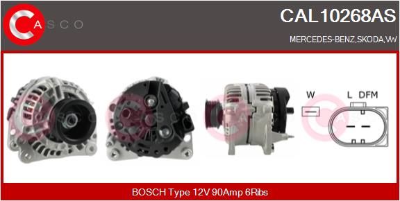CAL10268AS CASCO Генератор