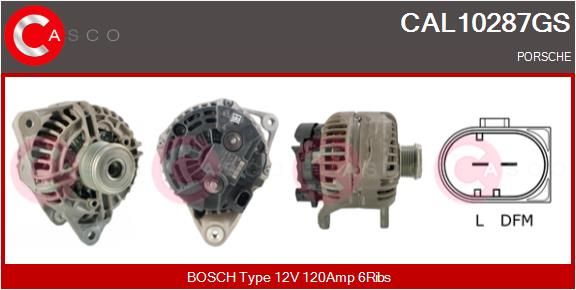 CAL10287GS CASCO Генератор