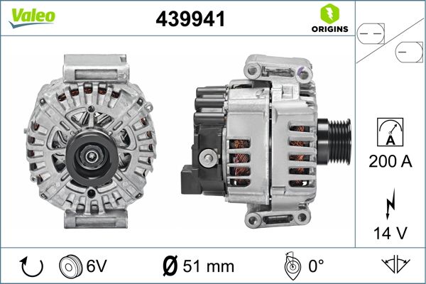 439941 VALEO Генератор