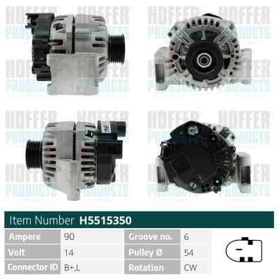 H5515350 HOFFER Генератор