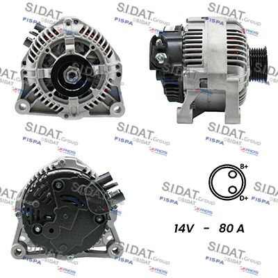 A12VA0804A2 SIDAT Генератор