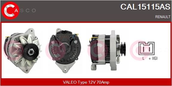 CAL15115AS CASCO Генератор