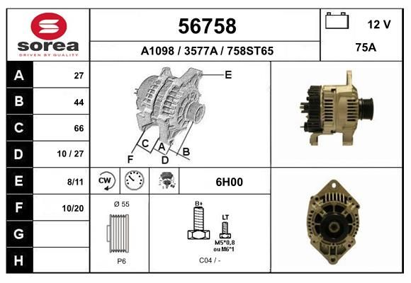 56758 EAI Генератор