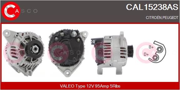 CAL15238AS CASCO Генератор