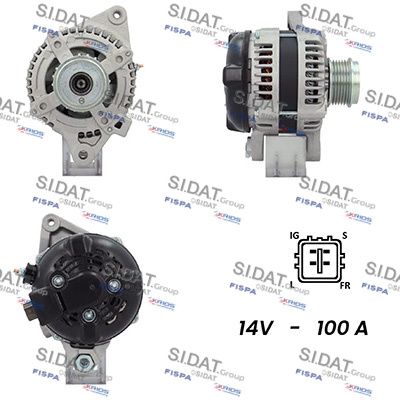 A12DE0496A2 SIDAT Генератор
