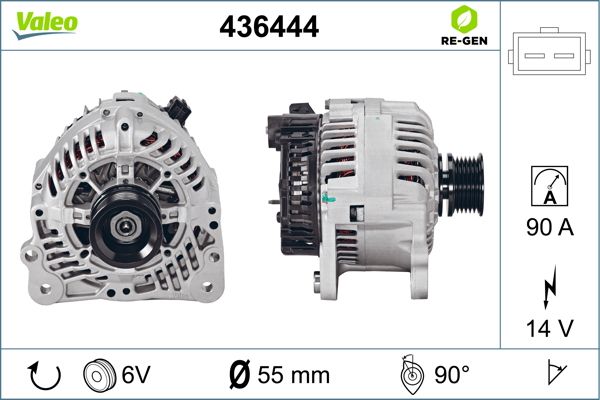 436444 VALEO Генератор