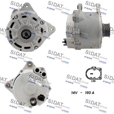 A12HT1251 FISPA Генератор