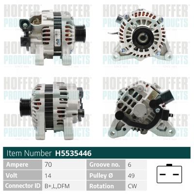 H5535446 HOFFER Генератор