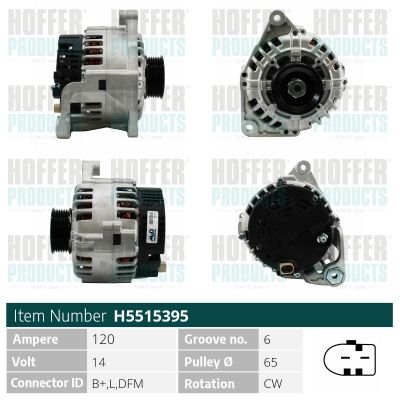H5515395 HOFFER Генератор