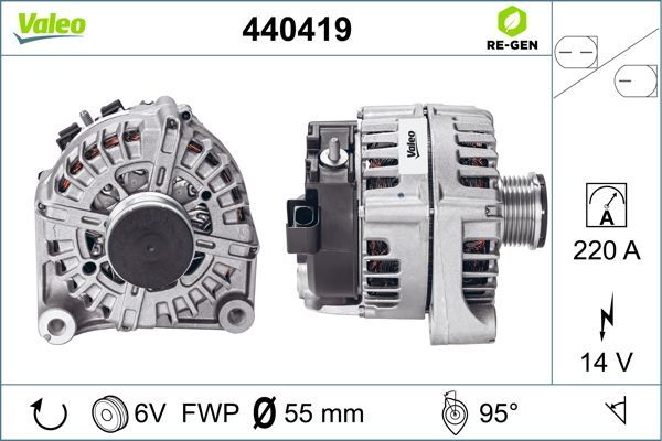 440419 VALEO Генератор