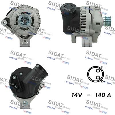 A12BH0763A2 SIDAT Генератор