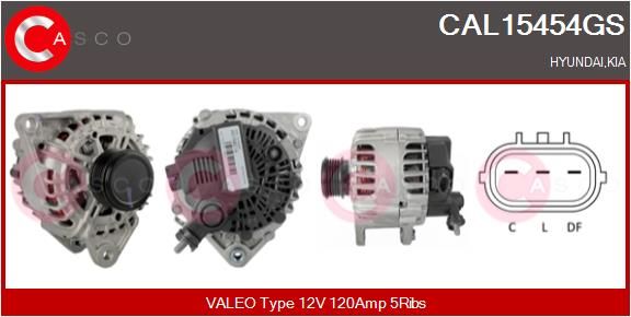 CAL15454GS CASCO Генератор