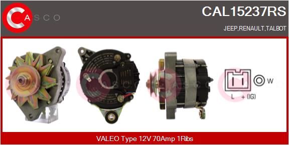 CAL15237RS CASCO Генератор
