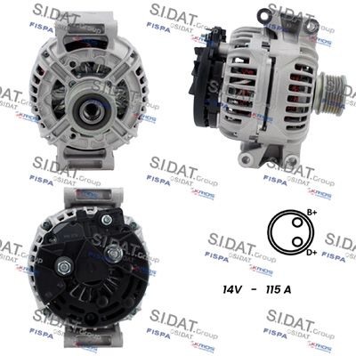 A12BH0140A2 SIDAT Генератор
