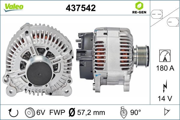437542 VALEO Генератор