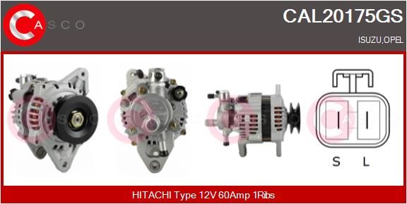 CAL20175GS CASCO Генератор
