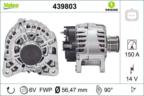 439803 VALEO Генератор