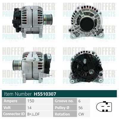 H5510307 HOFFER Генератор