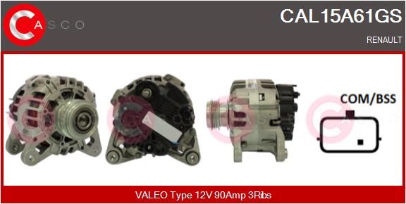 CAL15A61GS CASCO Генератор
