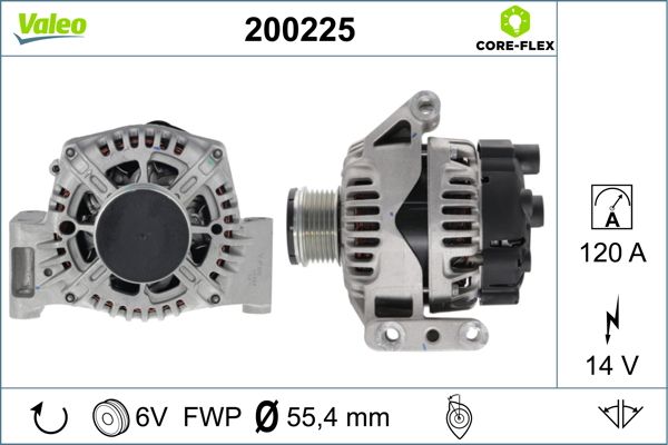 200225 VALEO Генератор