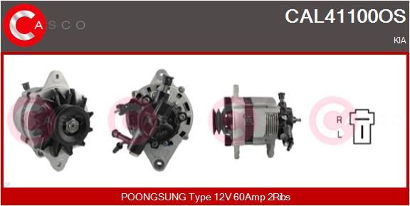 CAL41100OS CASCO Генератор