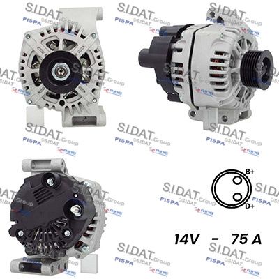 A12VA0919A2 SIDAT Генератор