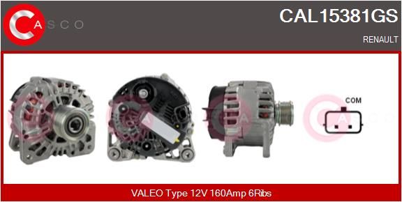 CAL15381GS CASCO Генератор